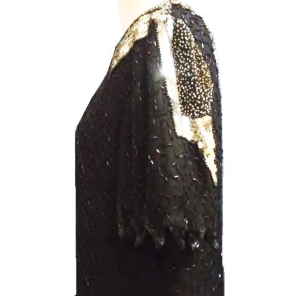 Vintage Scala Sequin & Bead top - Picture 2 of 6